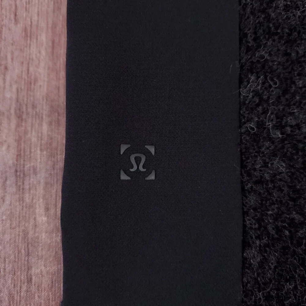 Lululemon Tundra Trek Vest Mens Small Wool Blend Sherpa Fleece Heathered Black - Picture 11 of 13